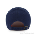 Casquette de baseball en coton avec broderie